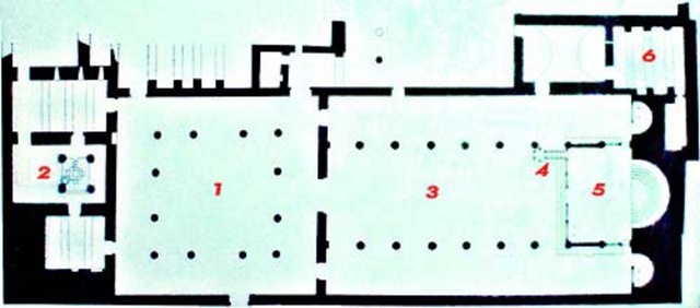 Plan of the Church of the Papyri Plan of the Church of the Papyri