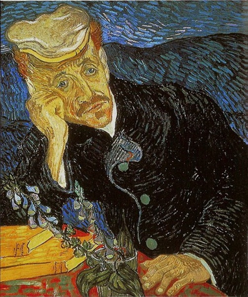Portrait of Dr. Gachet Portrait of Dr. Gachet