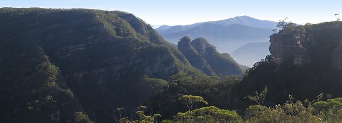 Вид с Канангра Воллс Вид с Канангра Воллс