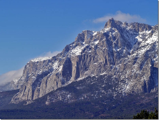 плато и вершина Ай-Петри в Крыму