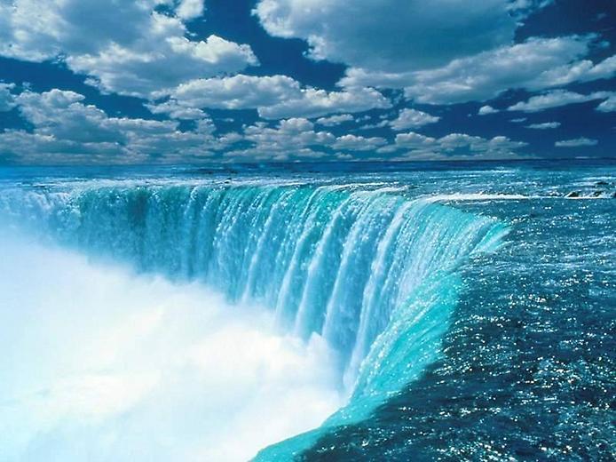 Ниагарский водопад с высоты птичьего полёта