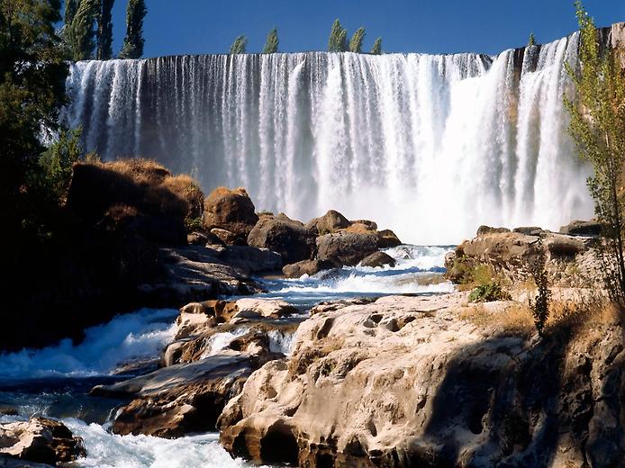 Salto del Laja водопад Salto del Laja в Чили