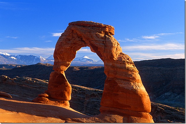 Изящная арка крупным планом