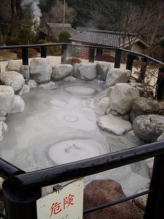 Пузыри в грязевом источнике