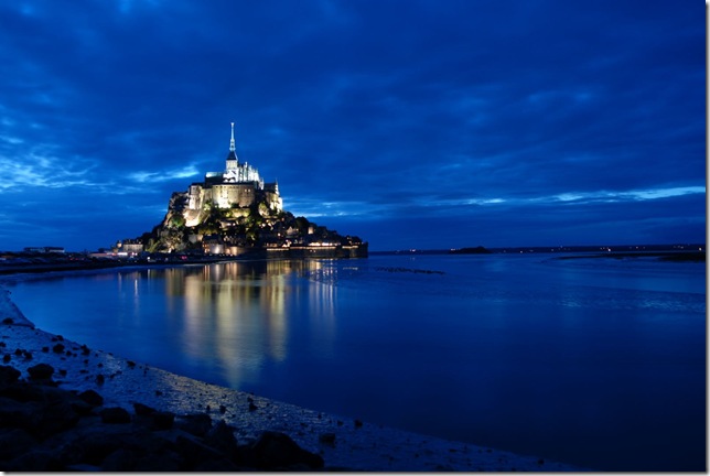 Аббатство Мон Сен-Мишель во Франции