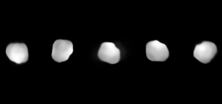 снимок астероида