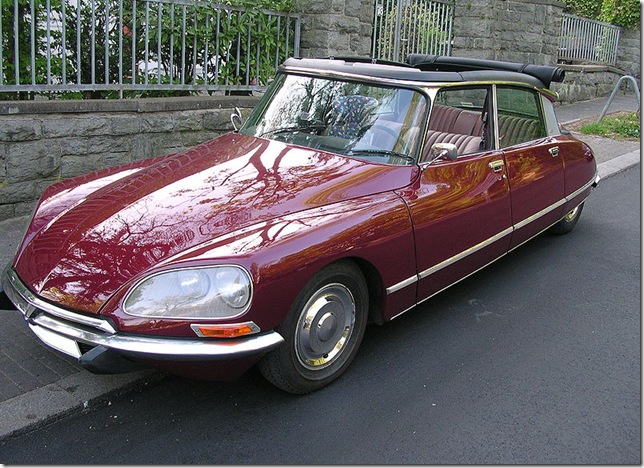 Citroën DS в кузове кабриолет