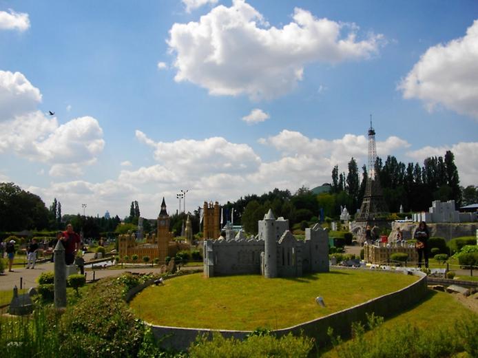 парк Мини-Европа в Брюсселе