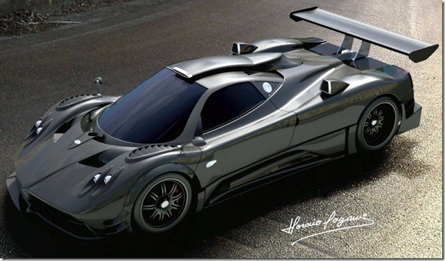 Pagani Zonda R Pagani Zonda R вид сбоку