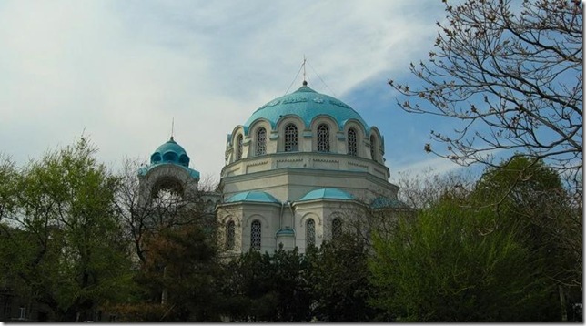 фотография Собора Николая Чудотворца в Евпатории конца XIX века