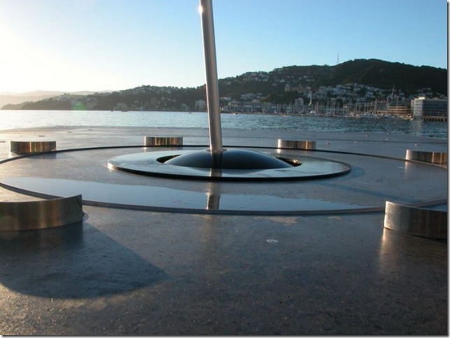 Фонтан Water Whirler в Веллингтоне