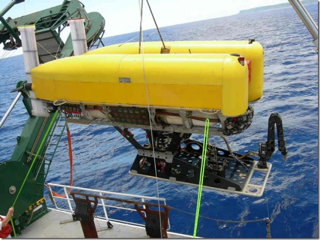Nereus глубоководный аппарат Nereus перед погружением