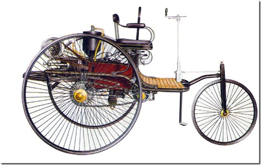Первый автомобиль Бенца 1886 года