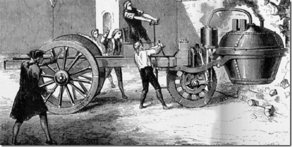 Паровая повозка Кагнота 1769 года