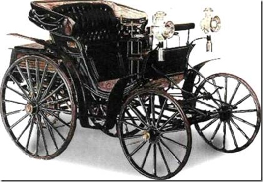 Автомобиль Бенц Виктория 1893 года