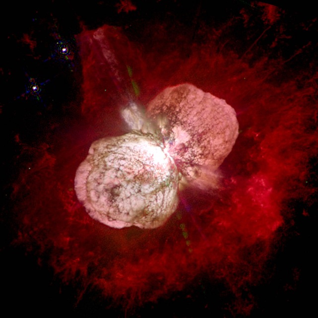 Сверхновая вспышка звезды Eta Carinae