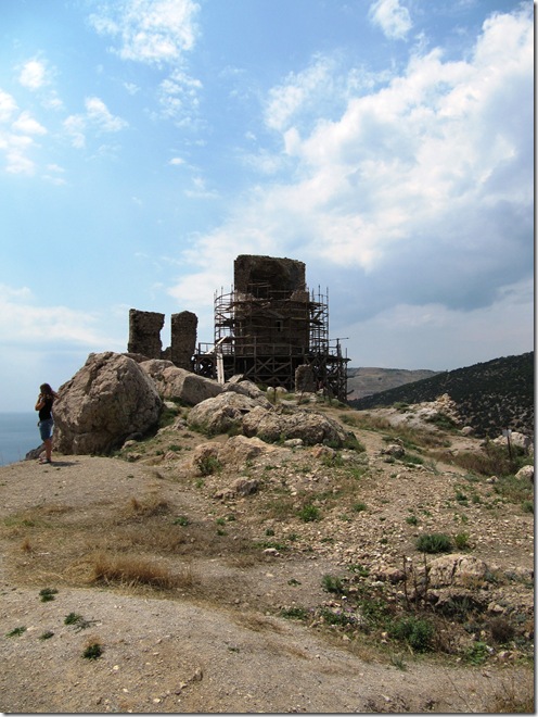 Панорама Балаклавской бухты