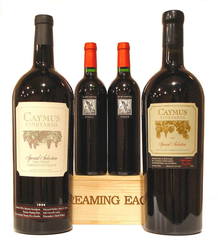 бутылка Screaming Eagle Cabernet Sauvignon