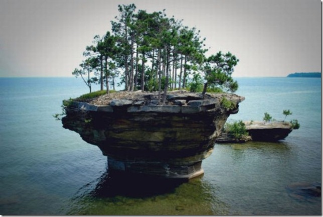 Скала Репа — природный символ Мичигана