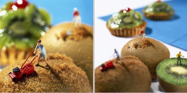 Миниатюрный пейзаж из еды — фотосерия MINIMIAM