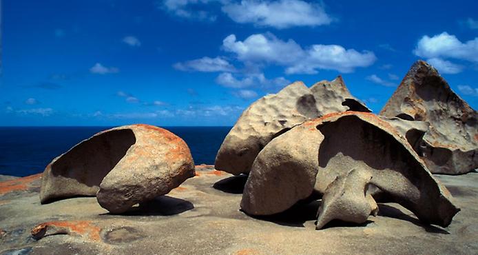 гранитные скалы Remarkable Rocks на острове Кенгуру