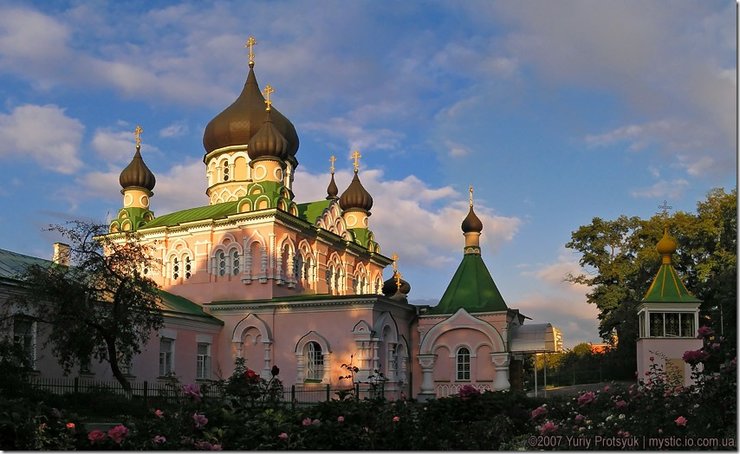 Покровский монастырь в Киеве, современный вид