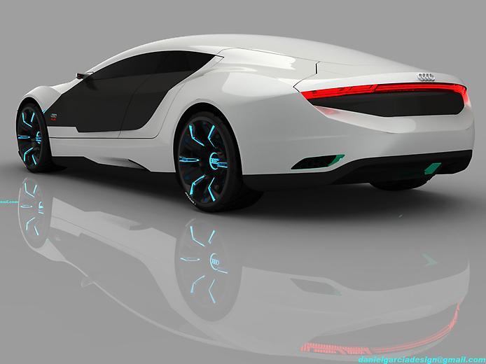 концепт Audi A9 интерьер