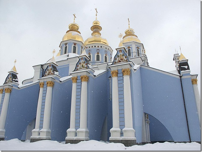 восстановленный Михайловский Златоверхий собор