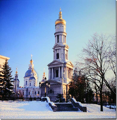 Успенский собор Харькова, барочный фасад