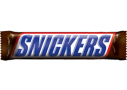 шоколадный батончик Snickers