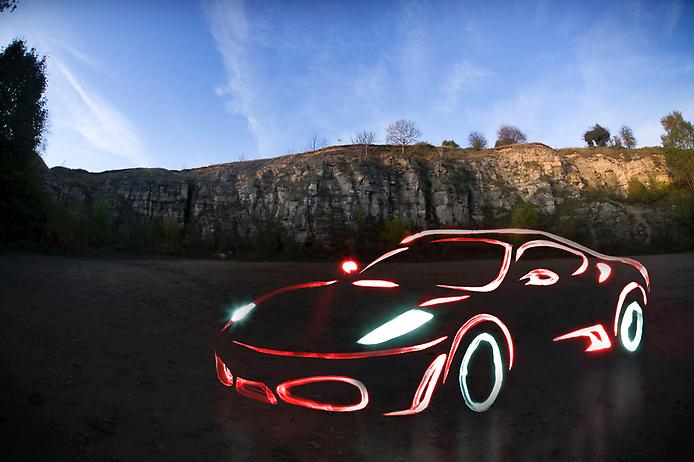 Световые автомобили Световые автомобили