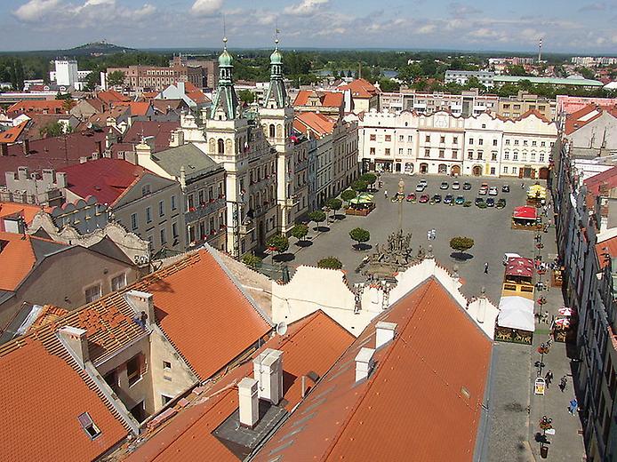 Пардубице исторический центр города Пардубице