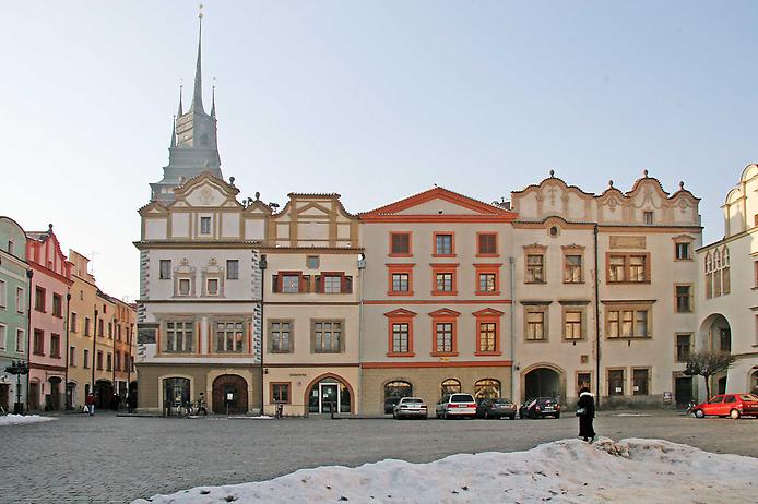 ренессансный особняк в историческом центре Пардубице