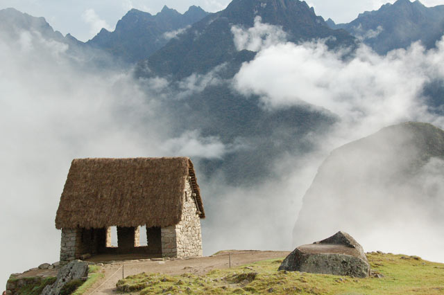 руины Мачу-Пикчу в Андах