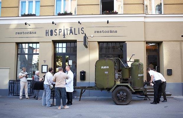 ресторан Hospitalise, Рига
