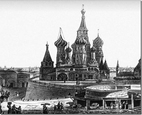 архитектурные детали Лобного места на Красной площади