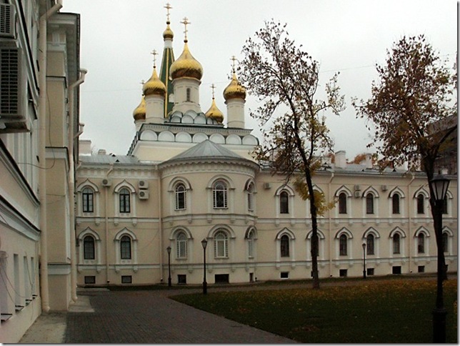 Успенский трапезный храм Новодевичьего монастыря