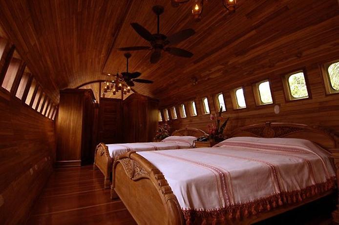 спальня в номере Boeing 727 Costa Verde