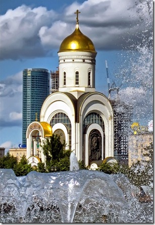иконостас в храме Георгия Победоносца