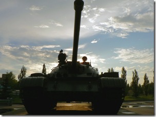 тяжёлый танк ИС-2 на выставке военной техники
