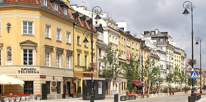 Краковское Предместье в Варшаве