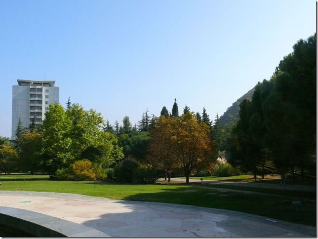 Панорама Южного берега Крыма в районе Партенита