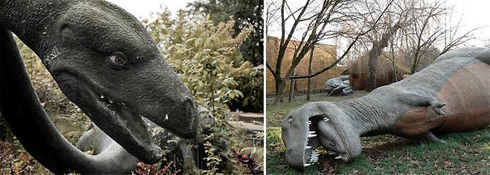заброшенный парк Плантервальд, панорама