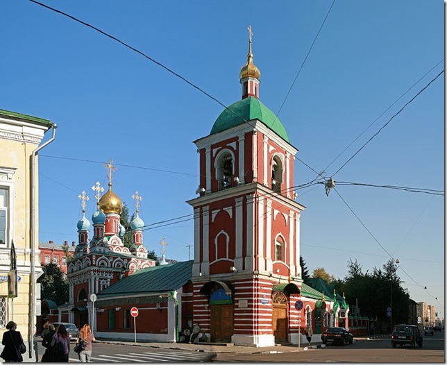 колокольня церкви Успения в Гончарах