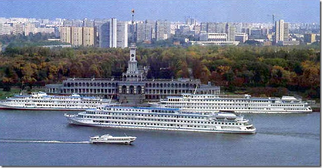 причалы Северного речного вокзала