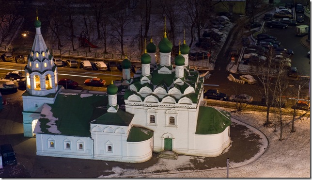 интерьер церкви Симеона Столпника после восстановления