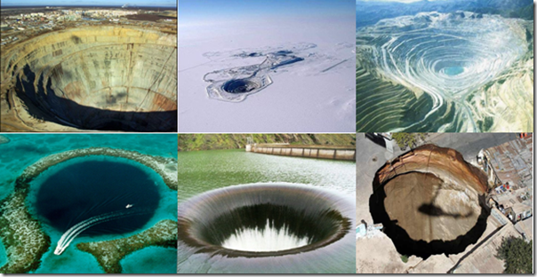 самые большие дыры в земле самые большие дыры в земле