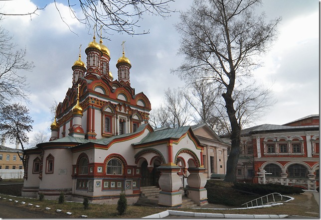 исторический вид храма Николы на Берсеневке