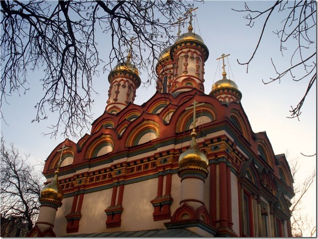 фрагмент фасада церкви Николы на Берсеневке