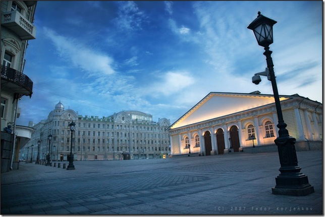 интерьер Московского Манежа